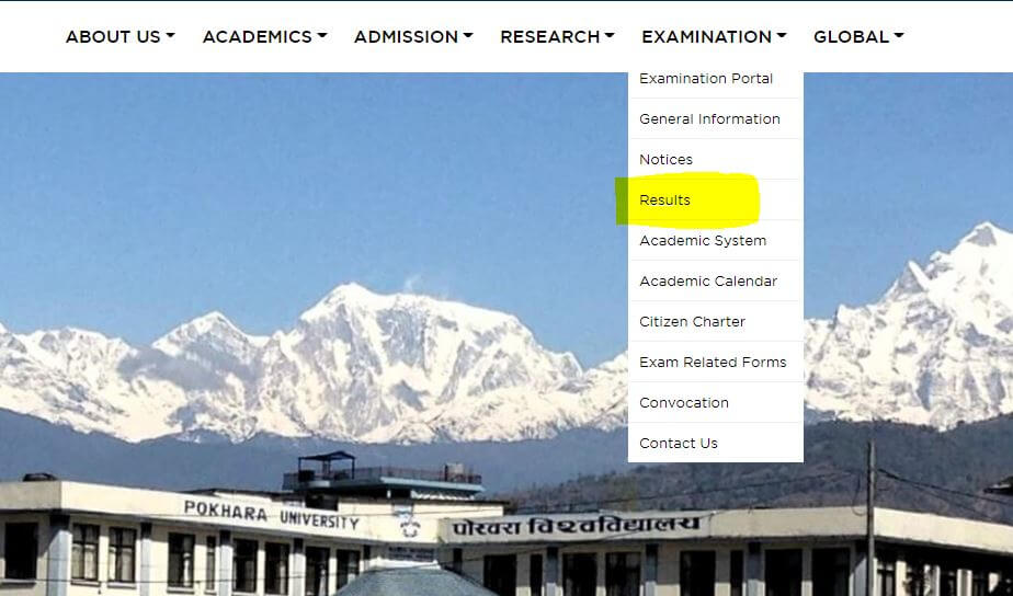 Pokhara University result