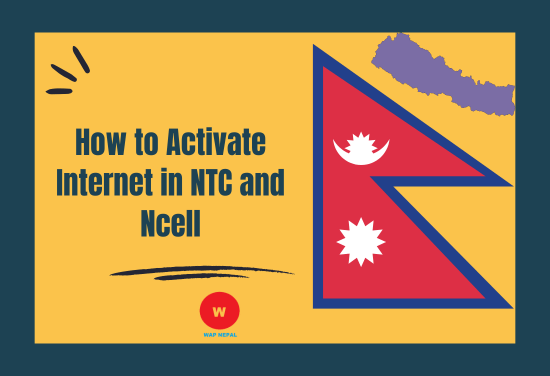 How to Activate Internet in NTC and Ncell