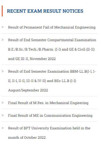 Kathmandu university result