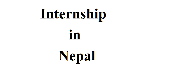 Nepal Internship