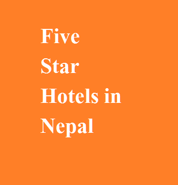 five star hotels in nepal