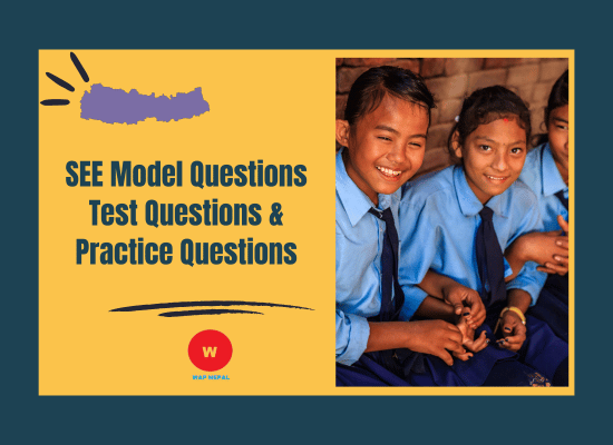 SEE Model Questions