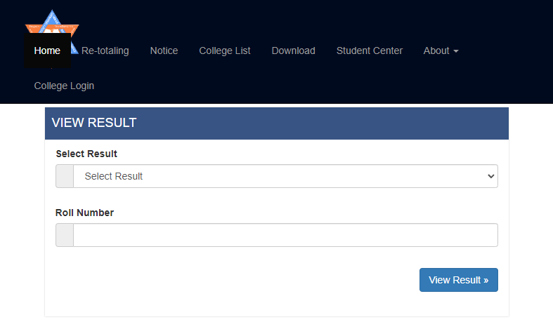 tuexam.edu.np TU exam Result