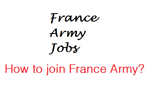 France army job