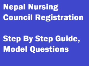 nepal nursing council registration