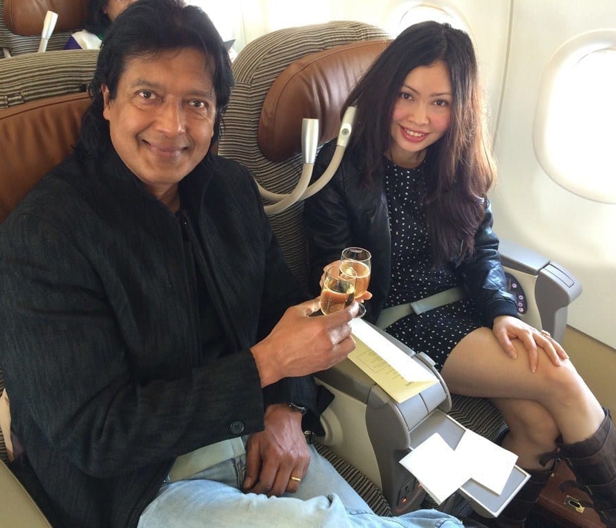 nepali actor rajesh hamal and Madhu Bhattarai