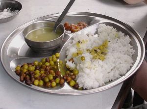 Dal Bhat Tarkari Nepalese Food