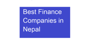 best finance companies in nepal