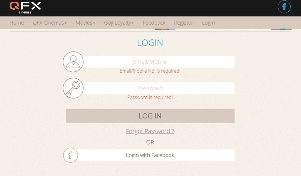 qfx login