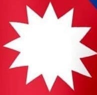 nepal flag sun