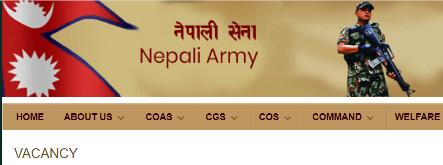 Nepal army vacancy