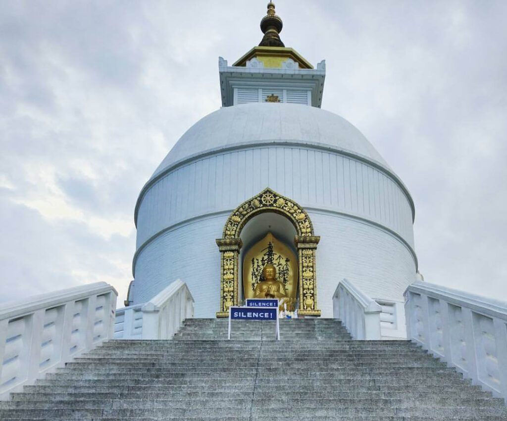 world peace pagoda Shanti Stupa Pokhara