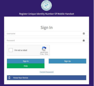 IMEI Registration