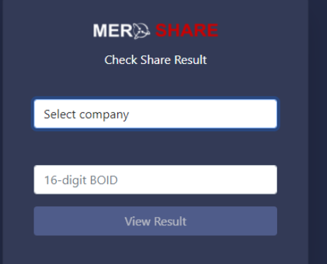 How to Check IPO Result Online in Nepal | Meroshare CDSC IPO Results