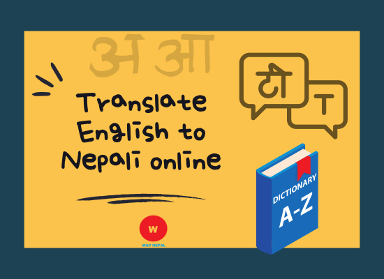 Translate English to Nepali online using the Best Translator