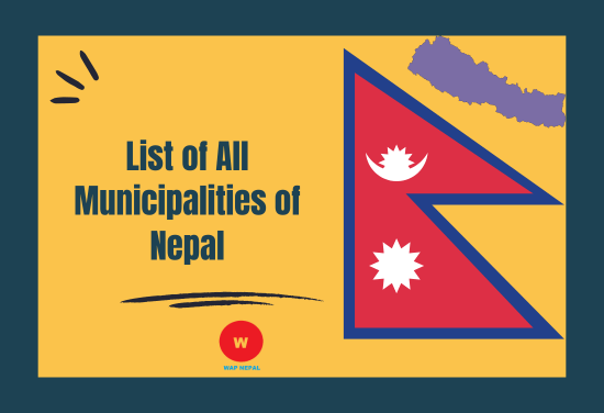 Municipalities of Nepal