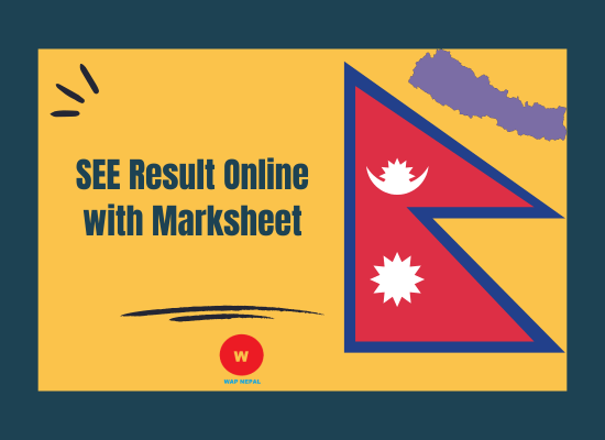 SEE Result online with Marksheet