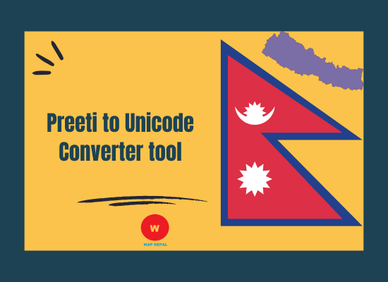 Preeti to Unicode Converter tool