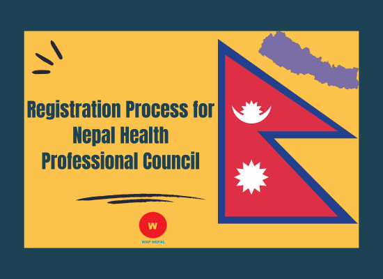 Registration Process for Nepal Health Professional Council