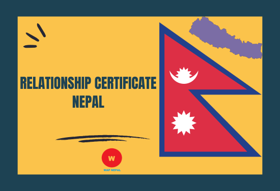 Relationship Certificate – Nata Pramanit Sample Document Nepal