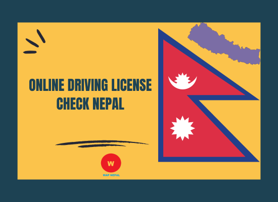 Online Driving License Check Nepal